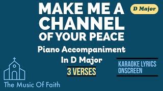 kcp hymn lyrics|Make Me a Channel of Your Peace .
